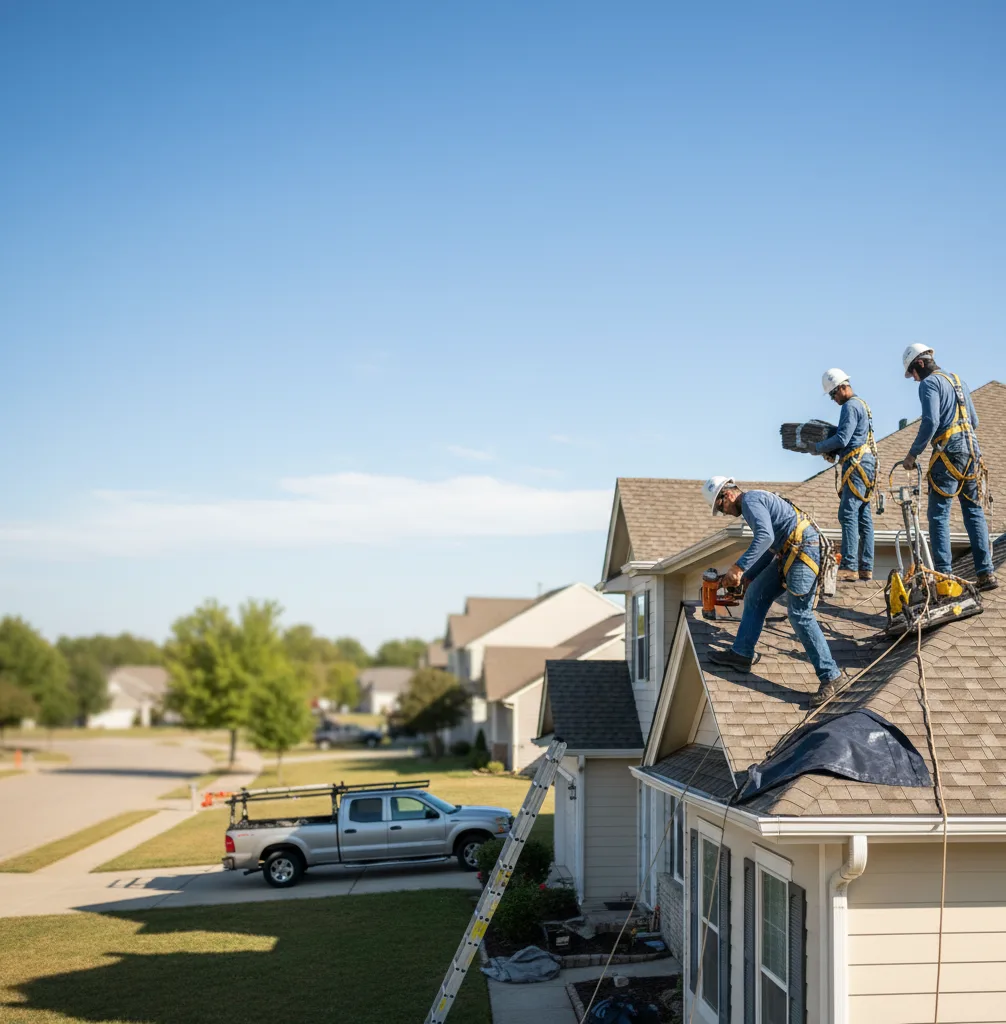 Emergency Roof Repair in Saint Cloud, WI